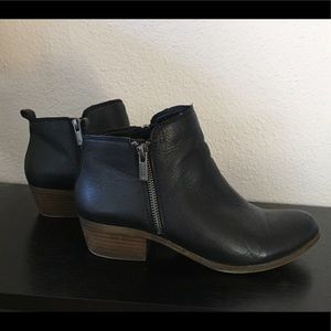 LUCKY Brand Black Ankle Booties - 8.5
